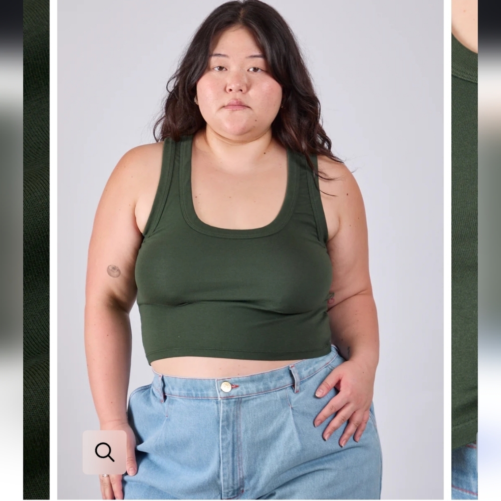 Big Bud Press Forest Green Tank Top - Picture 2 of 9